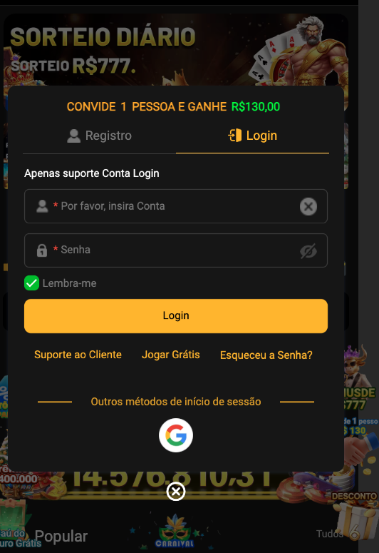 Aplicativo móvel 9464BET